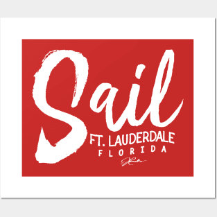 Sail Ft Lauderdale, Florida Posters and Art